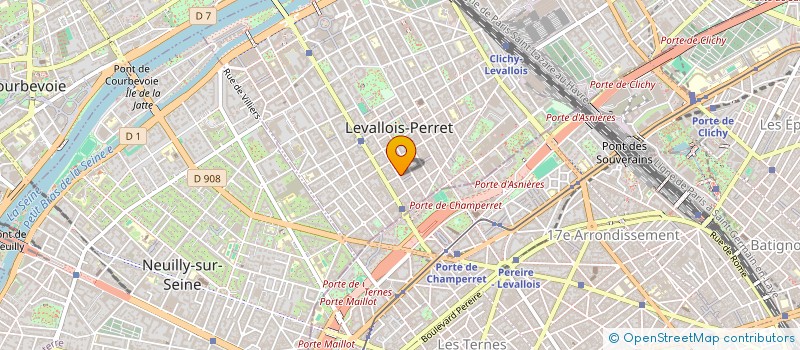 localisation de l'entreprise MONSIEUR RACHID FLIJJA à LEVALLOIS PERRET