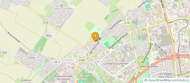 localisation de l'entreprise MONSIEUR RACHID GARMI  SAINT-CONTEST