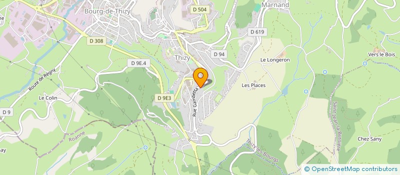 localisation de l'entreprise MONSIEUR RACHID GHALINY à THIZY-LES-BOURGS