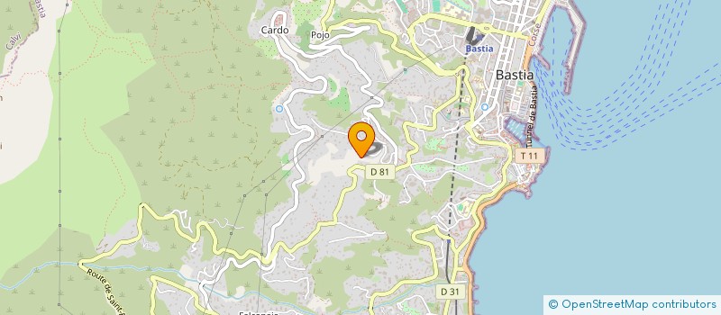 localisation de l'entreprise MONSIEUR RACHID GHENIOU à BASTIA