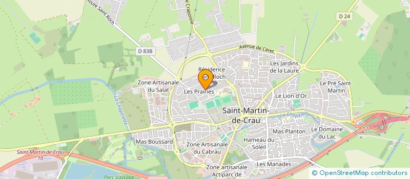 localisation de l'entreprise MONSIEUR RACHID GHEZIELLE à SAINT-MARTIN-DE-CRAU