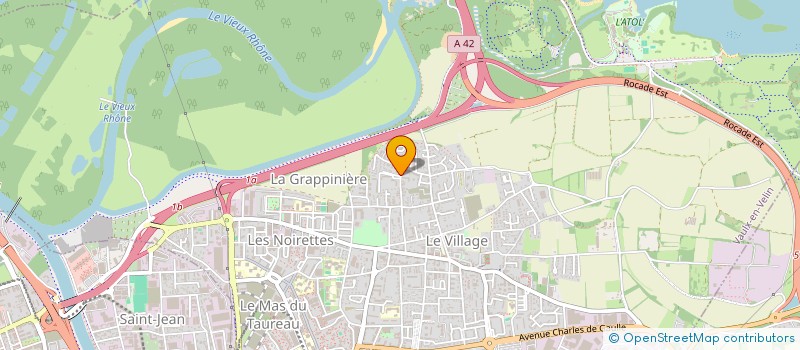 localisation de l'entreprise MONSIEUR RACHID GHODHBANI  VAULX-EN-VELIN