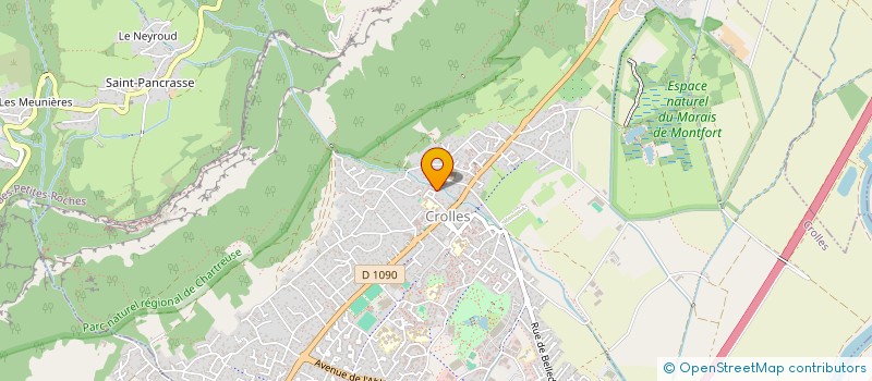 localisation de l'entreprise MONSIEUR RACHID GHOUIRI  CROLLES