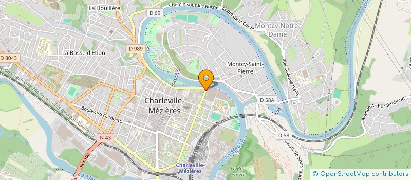 localisation de l'entreprise MONSIEUR RACHID GHRIB à MAUBERT-FONTAINE