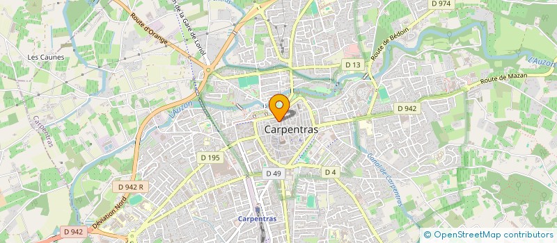 localisation de l'entreprise MONSIEUR RACHID GOUFAL à CARPENTRAS