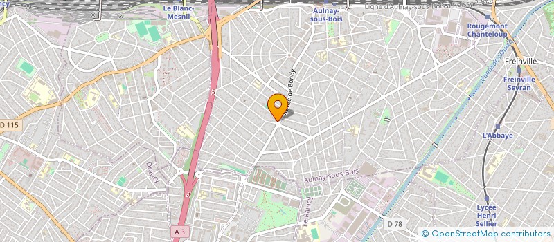 localisation de l'entreprise MONSIEUR RACHID GRIM à AULNAY-SOUS-BOIS