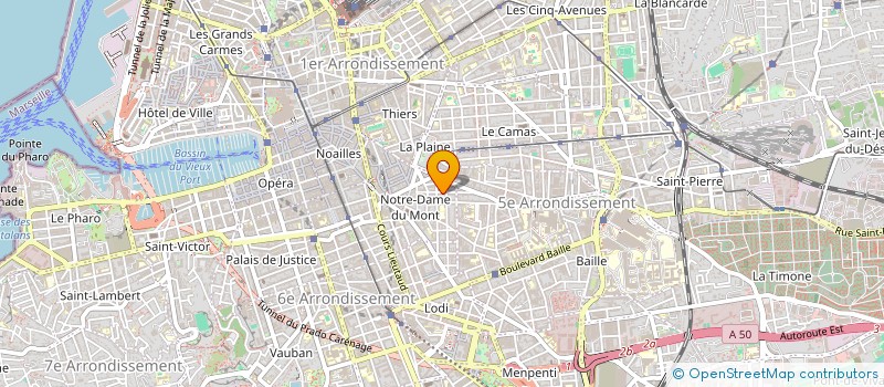 localisation de l'entreprise MONSIEUR RACHID GUELLAL à MARSEILLE