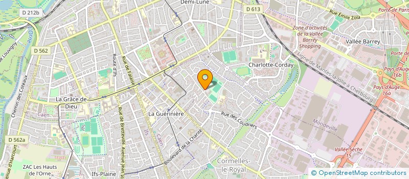 localisation de l'entreprise MONSIEUR RACHID HABACHOU  CORMELLES-LE-ROYAL