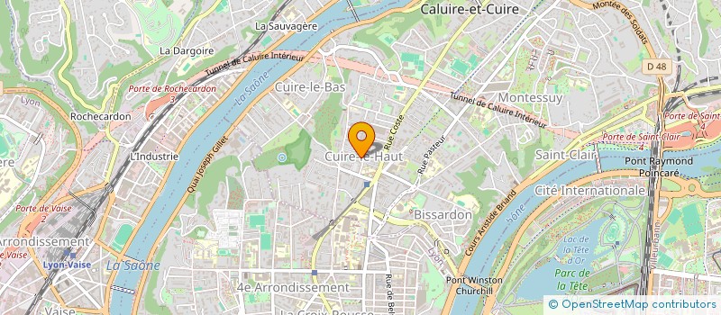 localisation de l'entreprise MONSIEUR RACHID HABRIH à CALUIRE-ET-CUIRE