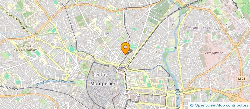 localisation de l'entreprise MONSIEUR RACHID HACHELEF à MONTPELLIER