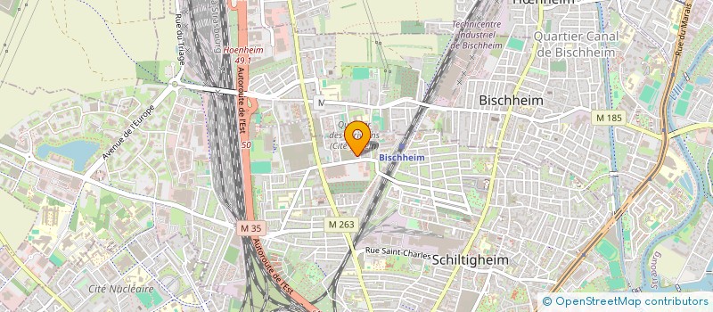 localisation de l'entreprise MONSIEUR RACHID HADDIA à STRASBOURG