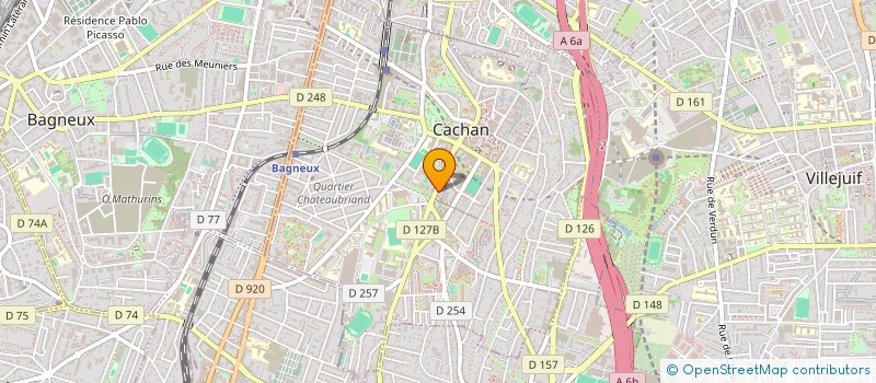 localisation de l'entreprise MONSIEUR RACHID HADJEB  CACHAN