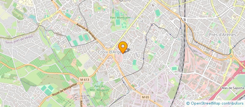 localisation de l'entreprise MONSIEUR RACHID HAKEM à MONTPELLIER