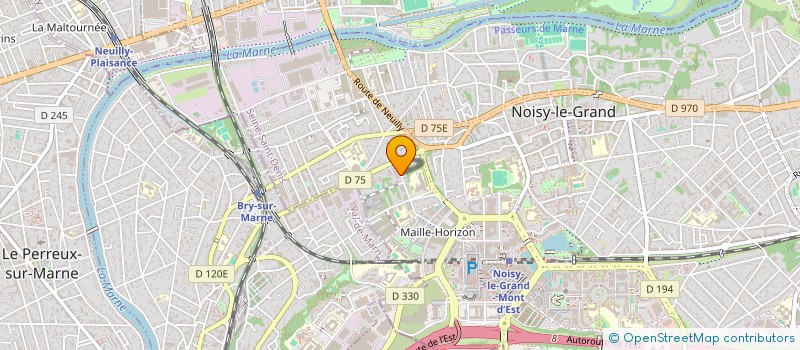 localisation de l'entreprise MONSIEUR RACHID HAMADI  CHELLES