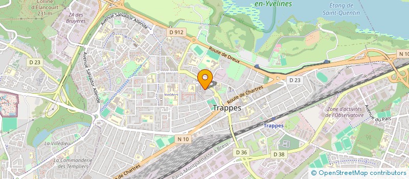 localisation de l'entreprise MONSIEUR RACHID HAMDI à TRAPPES