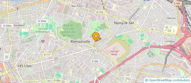 localisation de l'entreprise MONSIEUR RACHID HAMI-EDDINE à NOISY LE SEC
