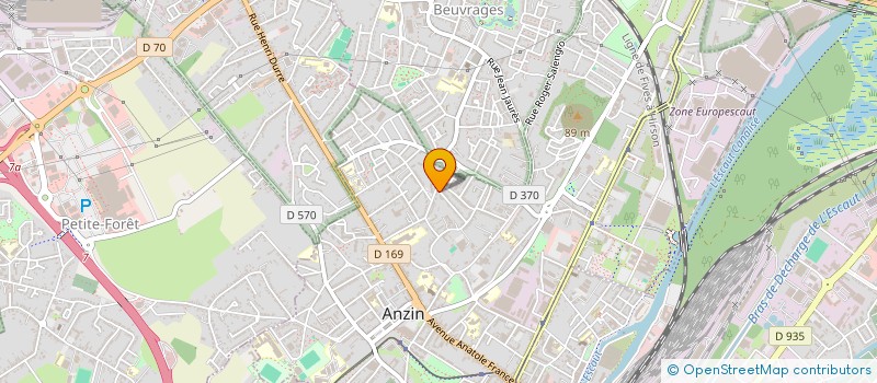 localisation de l'entreprise MONSIEUR RACHID HAMID  ANZIN