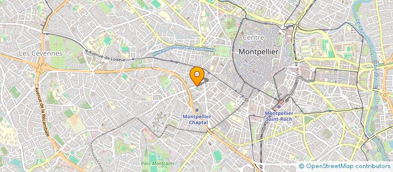 localisation de l'entreprise MONSIEUR RACHID HAMIDI à MONTPELLIER