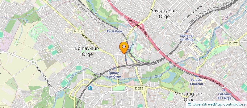 localisation de l'entreprise MONSIEUR RACHID HAMITOUCHE  EPINAY-SUR-ORGE