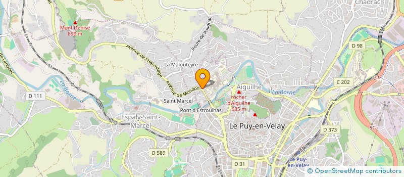 localisation de l'entreprise MONSIEUR RACHID HANNOUN à LE PUY-EN-VELAY