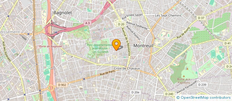 localisation de l'entreprise MONSIEUR RACHID HARFOUCHE à MONTREUIL