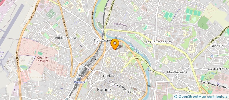 localisation de l'entreprise MONSIEUR RACHID HAUSAMMANN  BRUGES