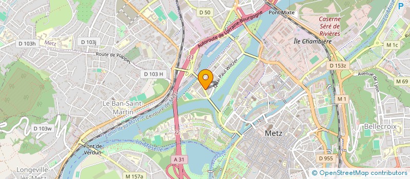 localisation de l'entreprise MONSIEUR RACHID HOCINE  METZ