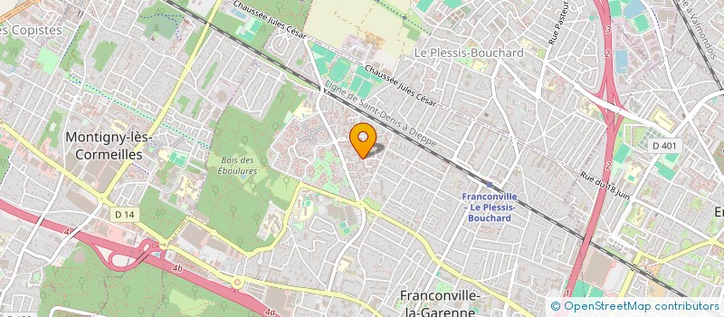 localisation de l'entreprise MONSIEUR RACHID HOUAOUSSA  FRANCONVILLE