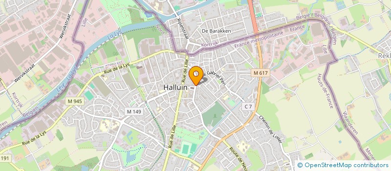 localisation de l'entreprise MONSIEUR RACHID HSAINE  TOURCOING