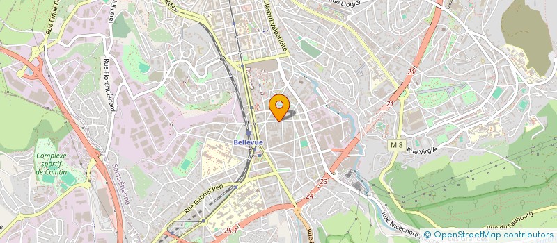 localisation de l'entreprise MONSIEUR RACHID IDIR à SAINT-ETIENNE