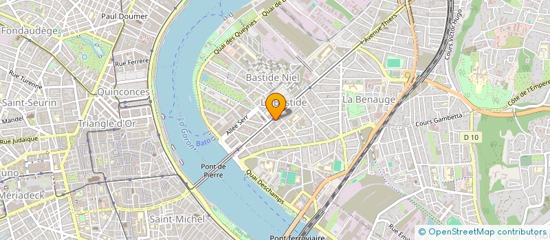 localisation de l'entreprise MONSIEUR RACHID IFKIRNE  BORDEAUX