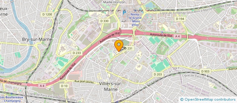 localisation de l'entreprise MONSIEUR RACHID IGUEBLALENE  VILLIERS-SUR-MARNE