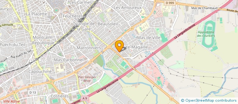 localisation de l'entreprise MONSIEUR RACHID IMETTECHIN  NIMES