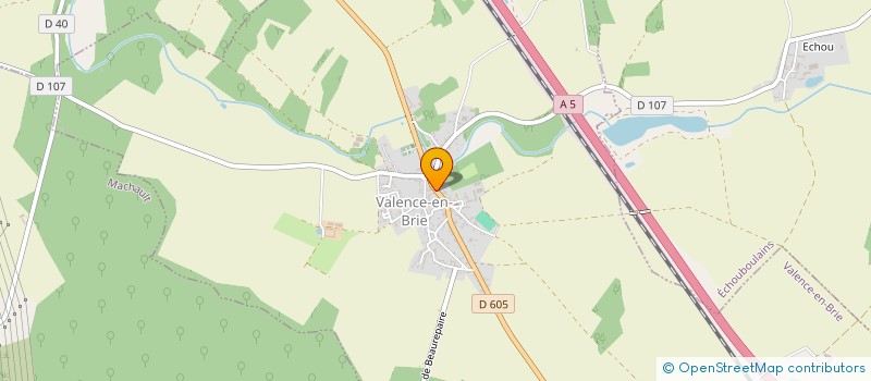 localisation de l'entreprise MONSIEUR RACHID ISSA ABDALLAH  VALENCE-EN-BRIE