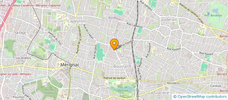 localisation de l'entreprise MONSIEUR RACHID JABRAHIM  MERIGNAC