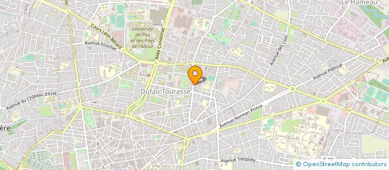 localisation de l'entreprise MONSIEUR RACHID JADRE à PAU