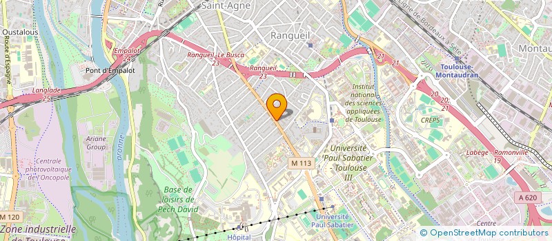 localisation de l'entreprise MONSIEUR RACHID JAOUI à TOULOUSE