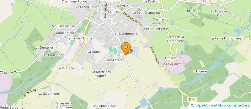localisation de l'entreprise MONSIEUR RACHID JEDD à LORRIS