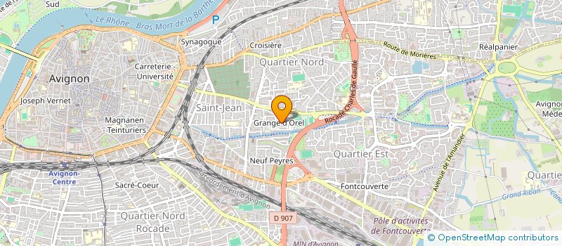 localisation de l'entreprise MONSIEUR RACHID JEFFAL  AVIGNON