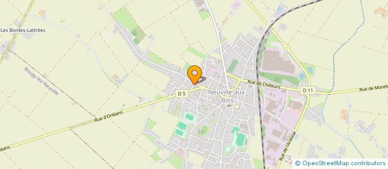 localisation de l'entreprise MONSIEUR RACHID KACED  NEUVILLE-AUX-BOIS