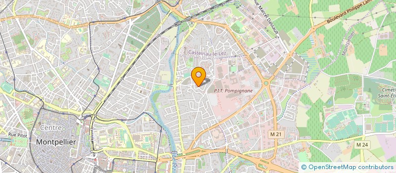 localisation de l'entreprise MONSIEUR RACHID KACEM à MONTPELLIER