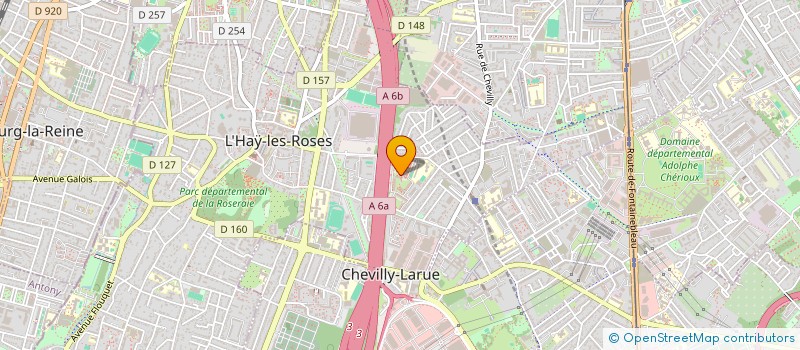 localisation de l'entreprise MONSIEUR RACHID KACI  L'HAY-LES-ROSES