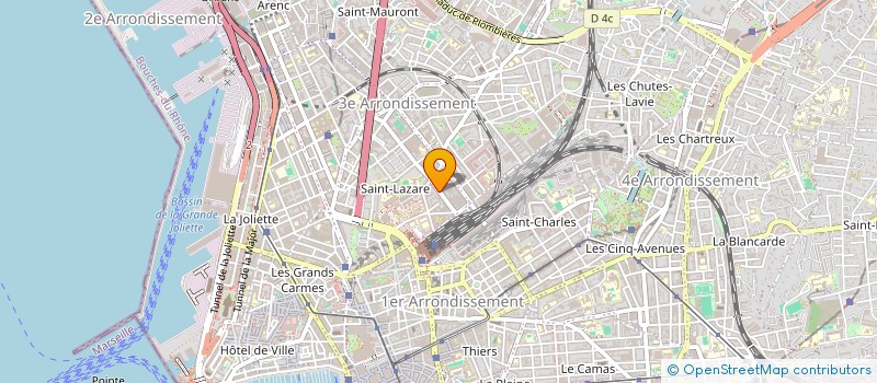 localisation de l'entreprise MONSIEUR RACHID KADI  MARSEILLE