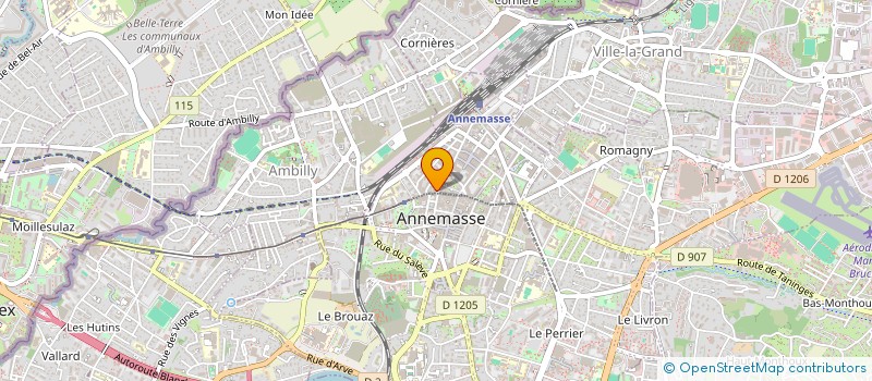 localisation de l'entreprise MONSIEUR RACHID KADIR à ANNEMASSE