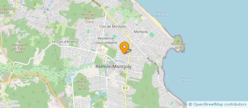 localisation de l'entreprise MONSIEUR RACHID KARAOUI à REMIRE-MONTJOLY