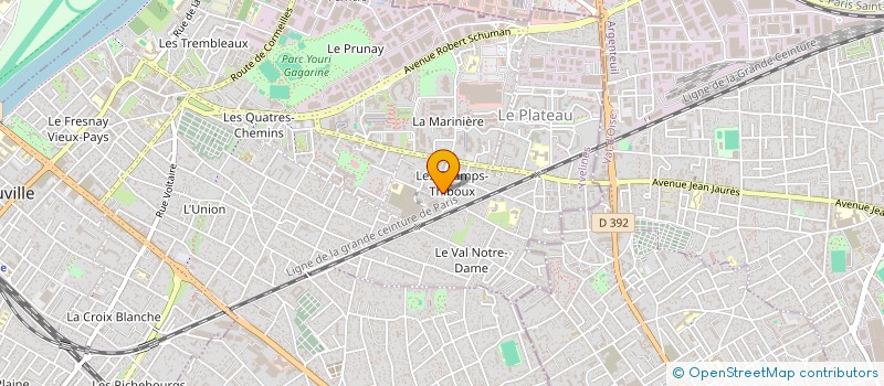 localisation de l'entreprise MONSIEUR RACHID KARIM  SARTROUVILLE