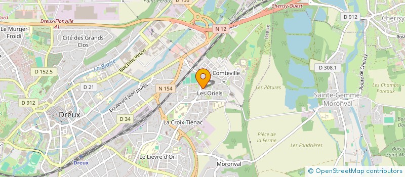 localisation de l'entreprise MONSIEUR RACHID KARIM à DREUX