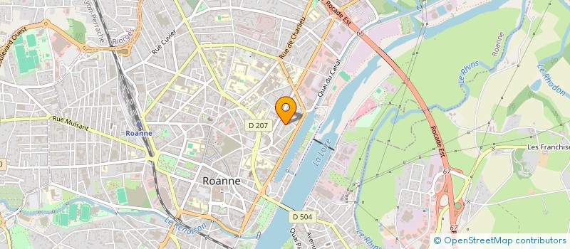 localisation de l'entreprise MONSIEUR RACHID KASRI à ROANNE