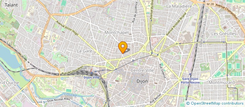 localisation de l'entreprise MONSIEUR RACHID KERBAGE  DIJON