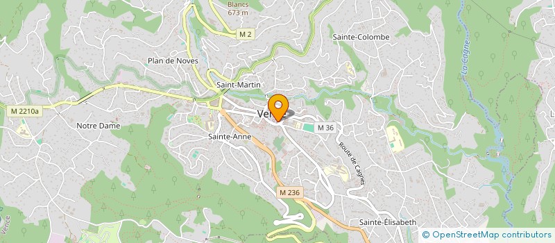 localisation de l'entreprise MONSIEUR RACHID KHALFALLAH à VENCE